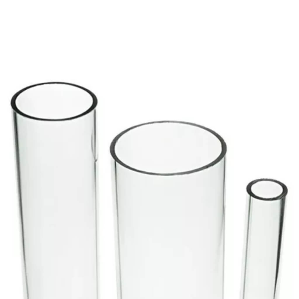 Tubo de Acrílico Transparente